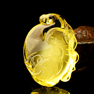 天然琥珀蜜蠟吊墜